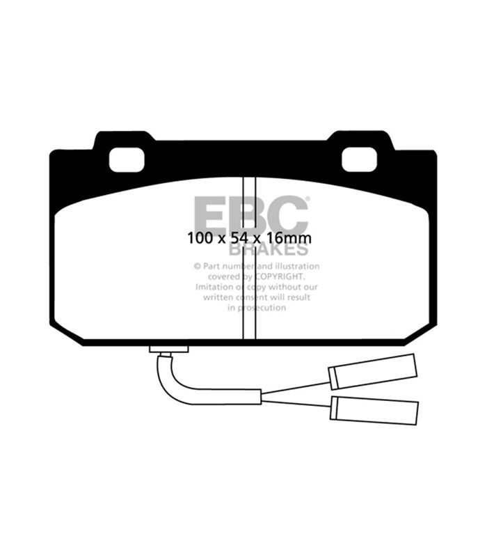 Ebc freni DP4936R Yellowstuff pastiglie freno