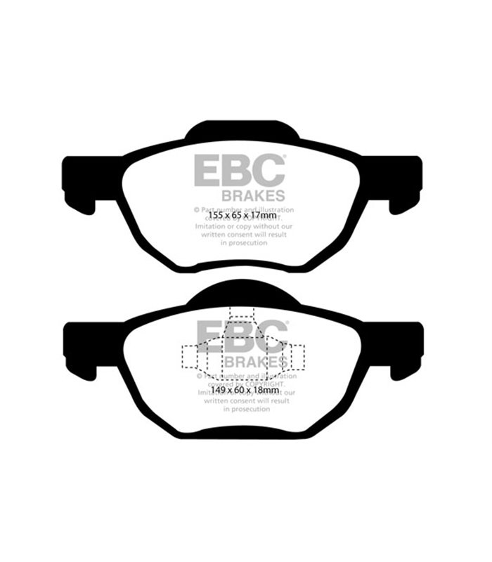 Pastilla Freno EBC Ultimax Delantera DP1525