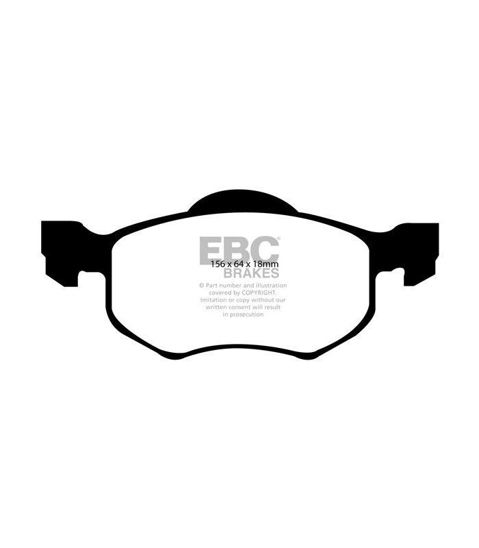 Pastilla Freno EBC Ultimax Delantera DP1616