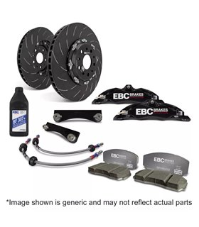 EBC Big brake kit (Negro) Ref: BBK046BLK/1
