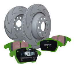 Kit EBC Greenstuff + BSD PD16KR004 | Combo deportivo