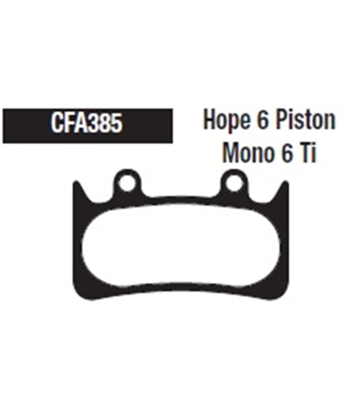 Hope Caliper 6 Piston Mono 6T CFA385R