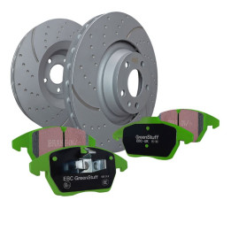 Kit EBC Greenstuff + GD PD11KF1346 | Combo deportivo