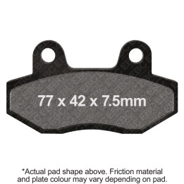 Pastillas moto EBC Double-H FA086HH | Sinterizadas HH R90