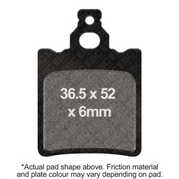 Pastillas moto EBC Orgánicas FA060 | Homologadas ECE R90