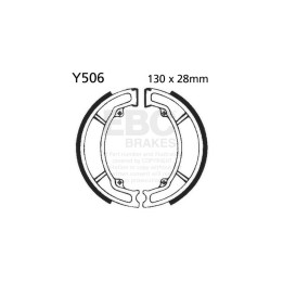 Zapatas de freno moto EBC Y506 | Recambio freno de tambor