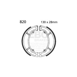 Zapatas de freno moto EBC 820 | Recambio freno de tambor