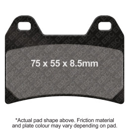 Pastillas moto EBC V-Pads FA244V | Turismo y custom pesadas