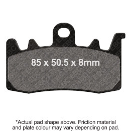 Pastillas moto EBC Double-H FA630HH | Sinterizadas HH R90