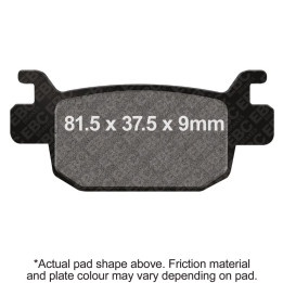 Pastillas moto EBC Double-H FA698HH | Sinterizadas HH R90
