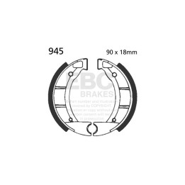 Zapatas de freno moto EBC 945 | Recambio freno de tambor