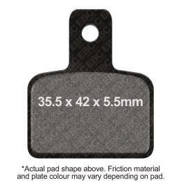 Pastillas moto EBC Orgánicas FA495 | Homologadas ECE R90