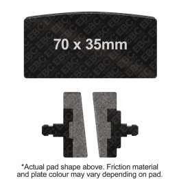 Pastillas moto EBC V-Pads FA022V | Turismo y custom pesadas