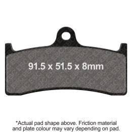 Pastillas moto EBC Double-H FA424HH | Sinterizadas HH R90