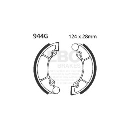 Zapatas moto EBC ranuradas 944G | Para off-road, quad y UTV