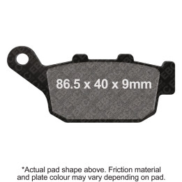 Pastillas moto EBC Double-H FA496HH | Sinterizadas HH R90