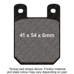 Pastillas moto EBC Orgánicas FA665 | Homologadas ECE R90