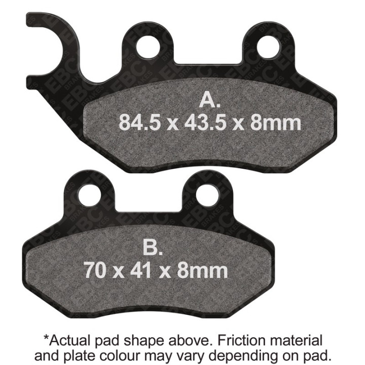 Pastillas EBC V-Pads FA264V