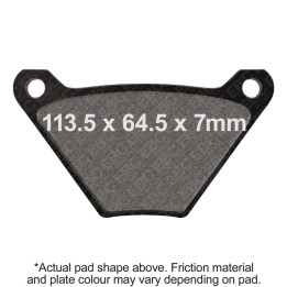 Pastillas moto EBC Orgánicas FA024/2 | Homologadas ECE R90