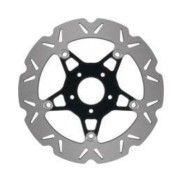 Disco moto EBC Vee-Rotor VR520BLK | Perfil V y buje de color