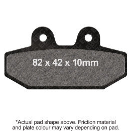 Pastillas moto EBC Orgánicas FA710 | Homologadas ECE R90