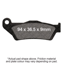 Pastillas moto EBC Orgánicas FA643 | Homologadas ECE R90
