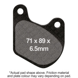 Pastillas moto EBC V-Pads FA072V | Turismo y custom pesadas