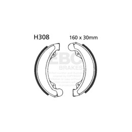 Zapatas de freno moto EBC H308 | Recambio freno de tambor