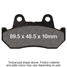Pastillas moto EBC Orgánicas FA069 | Homologadas ECE R90
