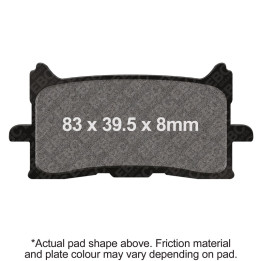 Pastillas moto EBC Double-H FA679HH | Sinterizadas HH R90