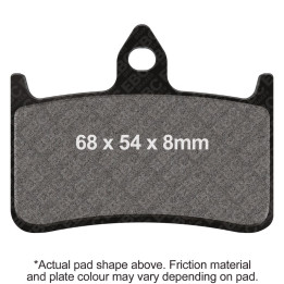 Pastillas moto EBC Double-H FA187HH | Sinterizadas HH R90