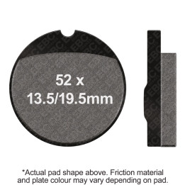 Pastillas moto EBC V-Pads FA013V | Turismo y custom pesadas