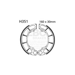 Zapatas de freno moto EBC H351 | Recambio freno de tambor