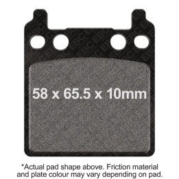 Pastillas moto EBC V-Pads FA032V | Turismo y custom pesadas