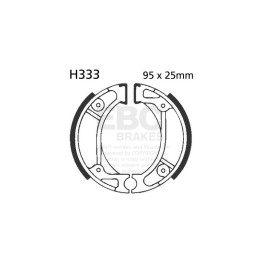 Zapatas de freno moto EBC H333 | Recambio freno de tambor