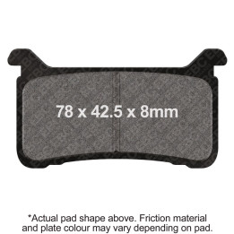 Pastillas moto EBC Double-H FA700HH | Sinterizadas HH R90