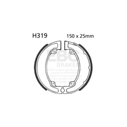 Zapatas de freno moto EBC H319 | Recambio freno de tambor