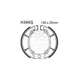 Zapatas moto EBC ranuradas H344G | Para off-road, quad y UTV