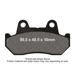 Pastillas moto EBC Orgánicas FA69 | Homologadas ECE R90