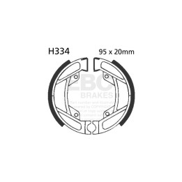 Zapatas de freno moto EBC H334 | Recambio freno de tambor