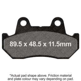 Pastillas moto EBC V-Pads FA069/3V | Turismo y custom pesadas