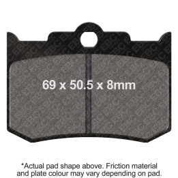 Pastillas moto EBC V-Pads FA216/3V | Turismo y custom pesadas