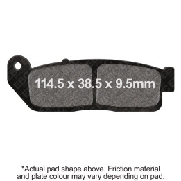 Pastillas moto EBC Double-H FA672HH | Sinterizadas HH R90