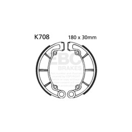 Zapatas de freno moto EBC K708 | Recambio freno de tambor
