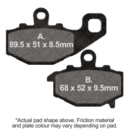 Pastillas moto EBC V-Pads FA192V | Turismo y custom pesadas