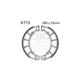 Zapatas de freno moto EBC K713 | Recambio freno de tambor
