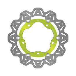 Disco moto EBC Vee-Rotor VR4166GRN | Perfil V y buje de color