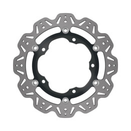 Disco moto EBC Vee-Rotor VR4174BLK | Perfil V y buje de color