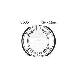 Zapatas de freno moto EBC S635 | Recambio freno de tambor