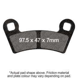 Pastillas moto EBC Orgánicas FA456 | Homologadas ECE R90